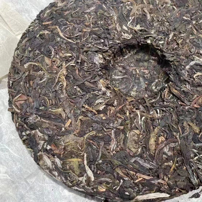 2011 Yunnan Raw Puerh Cake Tea Bingdao Xiangjin Aged Pu-erh Raw Tea Cake 357g