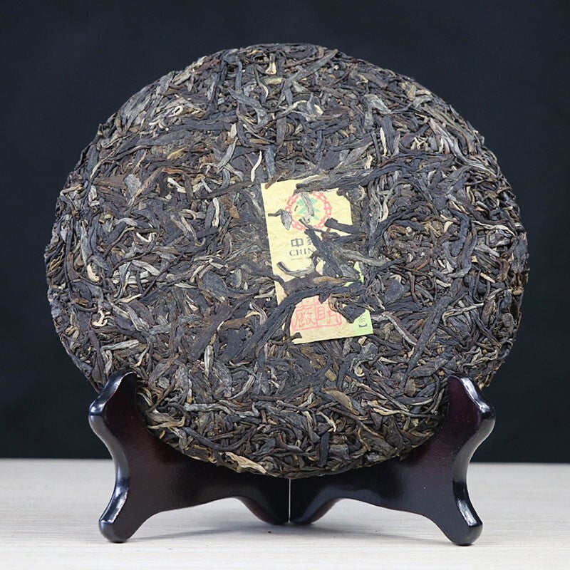 2018 CHINA YUNNAN FEI CUI BAI CAI Pu erh Tea Cake,CHI TSE cha RAW Pu'er tee,357g
