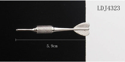 Men Tie Clips Classic Fashion Copper Enamel Creative Business Collar Ties Clasps