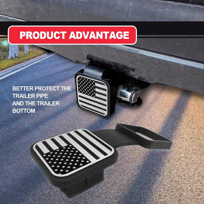 2" Trailer Tow Hitch Receiver Cover Plug Dust Cap Universal Fit Traction Cover