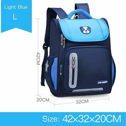 Childrens School Bags Boys Girls Backpacks Kids Orthopedic Waterproof Knapsack