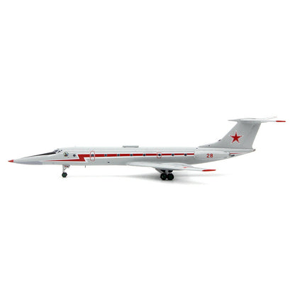 PandaModel Russia Air Force TU-134UB-L 28red 1/400 Aircraft Pre-built Model