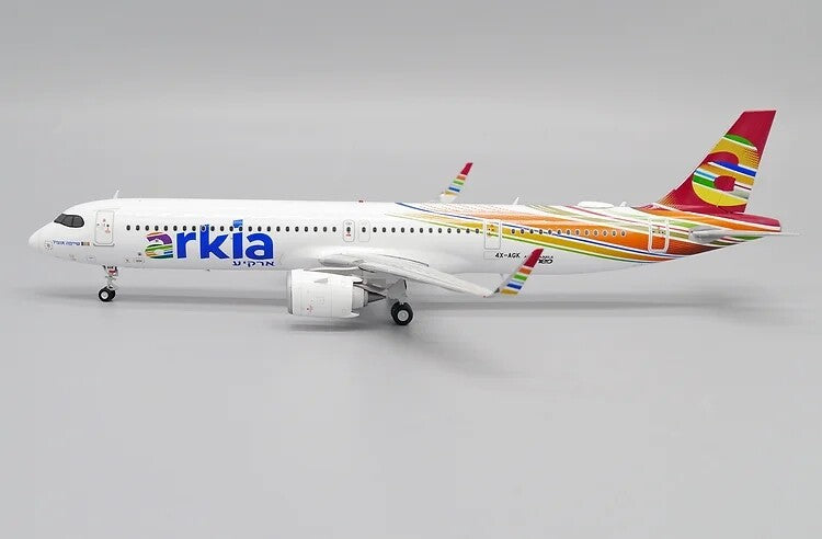 1:200 JC Wings arkia AIRBUS A321NEO Passenger Airplane Diecast Aircraft Model