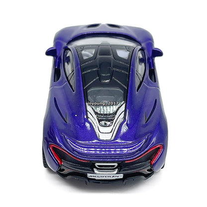 1/64 Mclaren P1 Model Toy Car Diecast Toy Vehicle Boys Toys Kids Gifts Purple