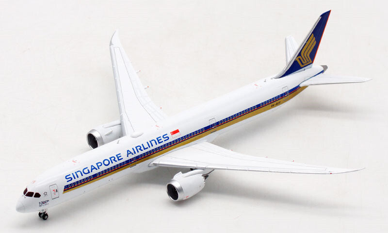 JC Wings Singapore Airlines B787-10 9V-SCP 1000TH 1:400 plane Pre-builded Model