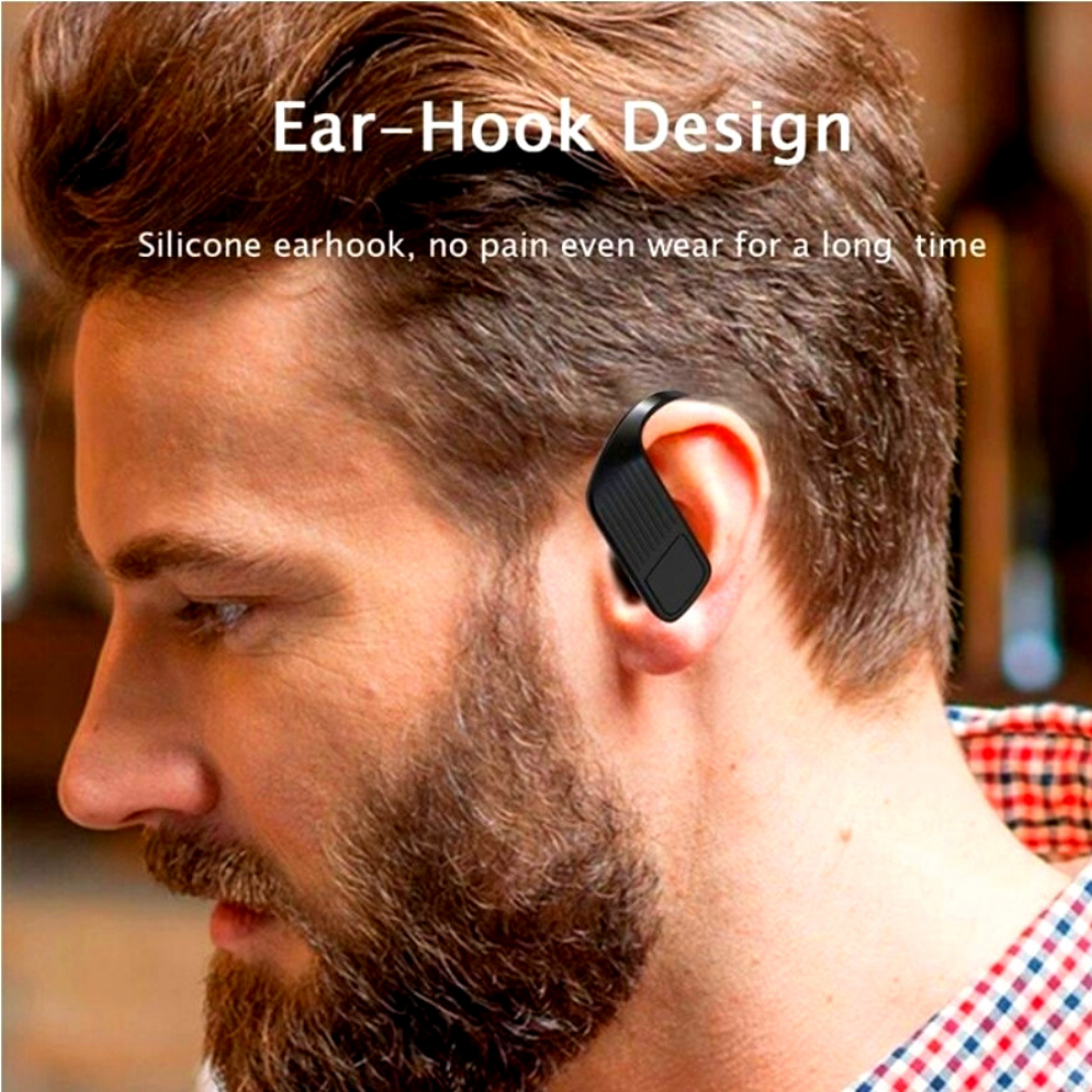 Sports Running Headphone Wireless Bluetooth Ear-Hook Earbud Waterproof Ergonomic