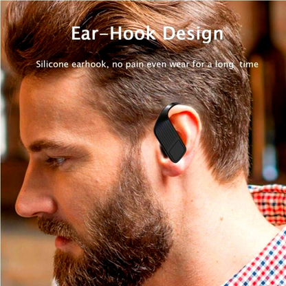Sports Running Headphone Wireless Bluetooth Ear-Hook Earbud Waterproof Ergonomic