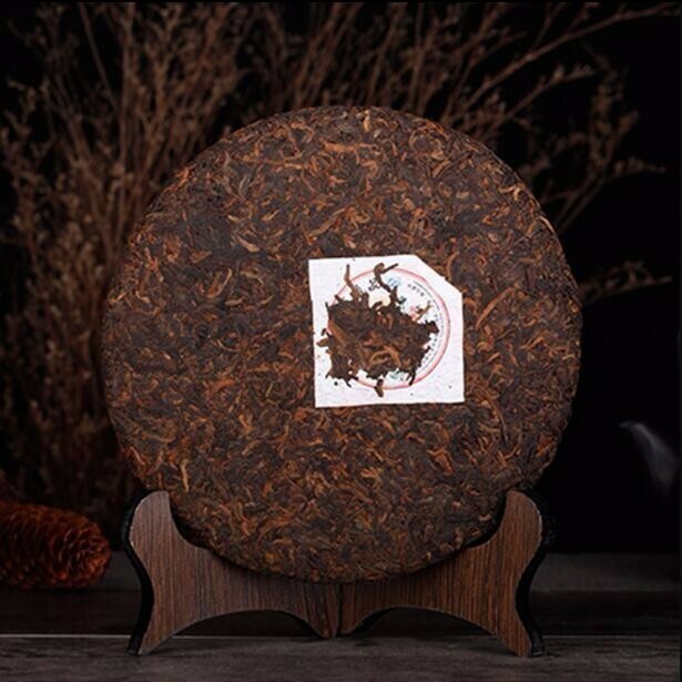 2009 Menghai Heaven Earth Royal Big Tree Lao BanZhang Pu-erh Tea 357g Ripe Puer