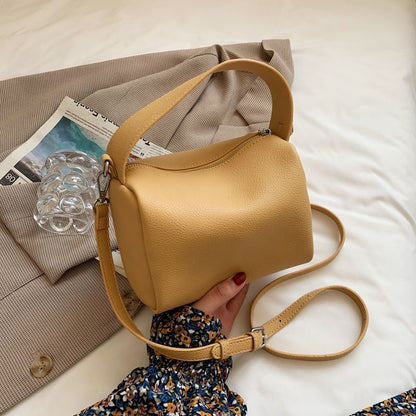 Handbags Shoulder Bag Square Crossbody Bags Vintage Leather Messenger Purse 1PC