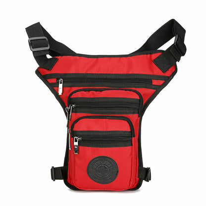 Military Male Hip Thigh Fanny Pack Camou Casual Shoulder Bag Nylon Waist Leg Bag