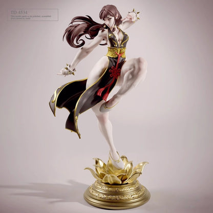 1/24 resin figure model kit Sexy hemline Chunli Unassembled Unpainted