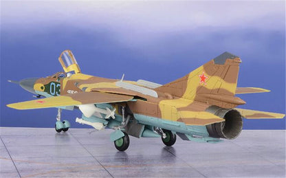 HOBBY MASTER MIG-23MLD Blue 03 Soviet Air Force Bagram Afghanistan 1:72 MODEL