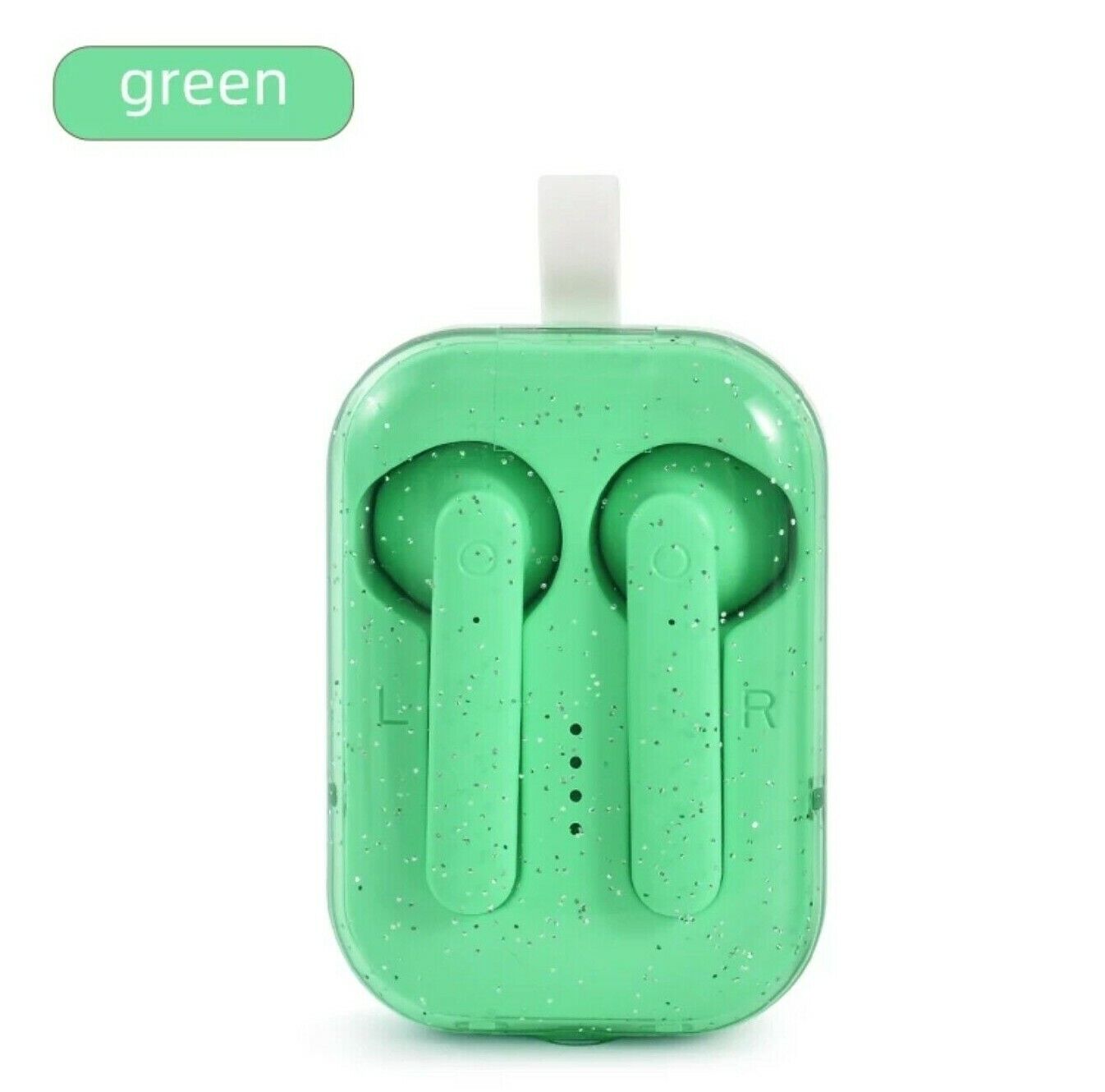 keychain Wireless Bluetooth Headphones Mini Portable Earbuds in-ear Candy Girl