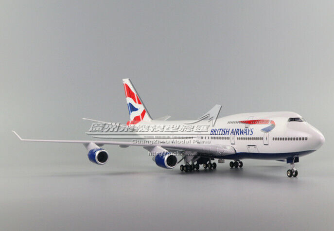1:150 47CM British Airways BOEING 747-400 Airplane Landing Gear Resin Model