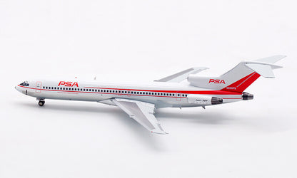 1:200 24CM InFlight PSA BOEING 727-200 Airplane Plane Diecast Aircraft Model