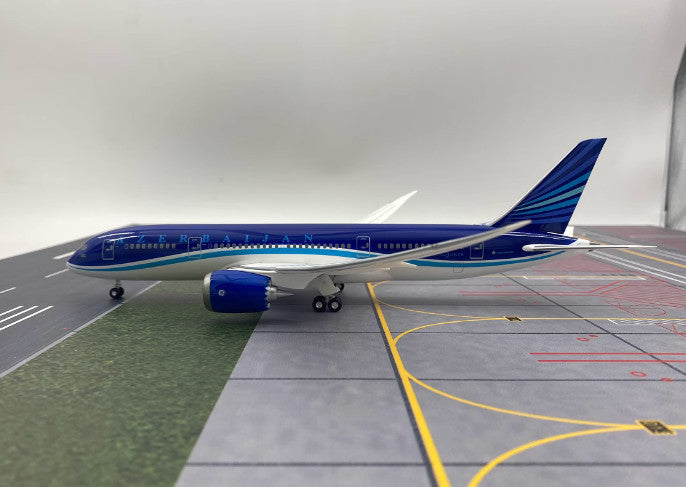 29CM 1:200 Hogan Azerbaijan Boeing 787-8 Airplane ABS Plastic Aircraft Model