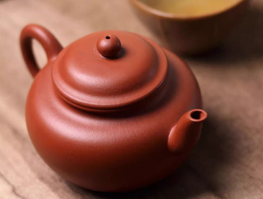 200cc chinese Yixing Handmade Zisha teapot Zhu Clay FangQing Hu Gongfu Tea Pot