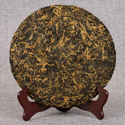 357g Yunnan Dian Black Tea Big Tree Tea Xigui Red Tea Cake Strong Aroma Type Tea
