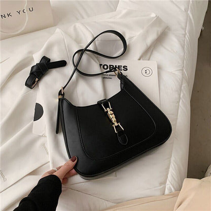 Underarm Shoulder Side Bags Women PU Leather Ladies Handbags And Purses