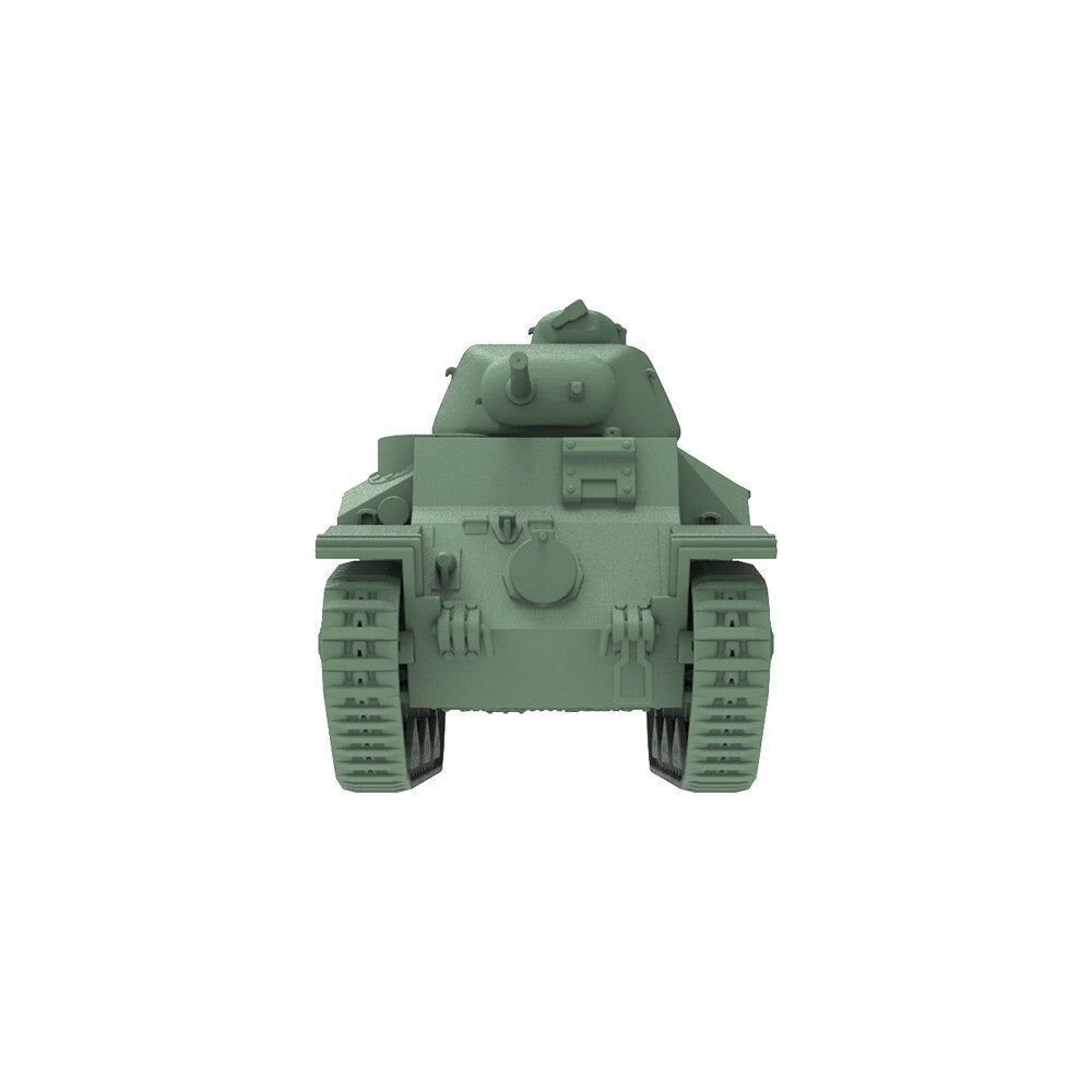 SS200812 1/200 Military Model Kit France Medium Tank APX 4 Turret & 47mm Gun