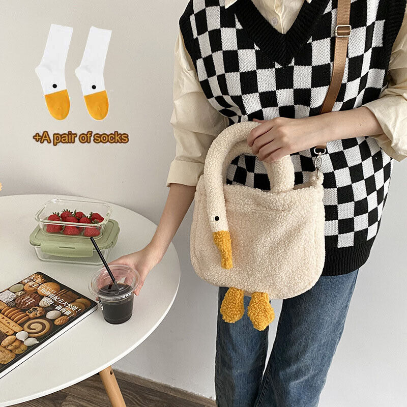 Woman‘s Shoulder Bag Cute Girl Handbag Zipper Portable Bags