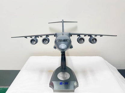 1:90 54CM China Air Force Y-20 Transport Aircraft Plane Diecast Aeroplane Model