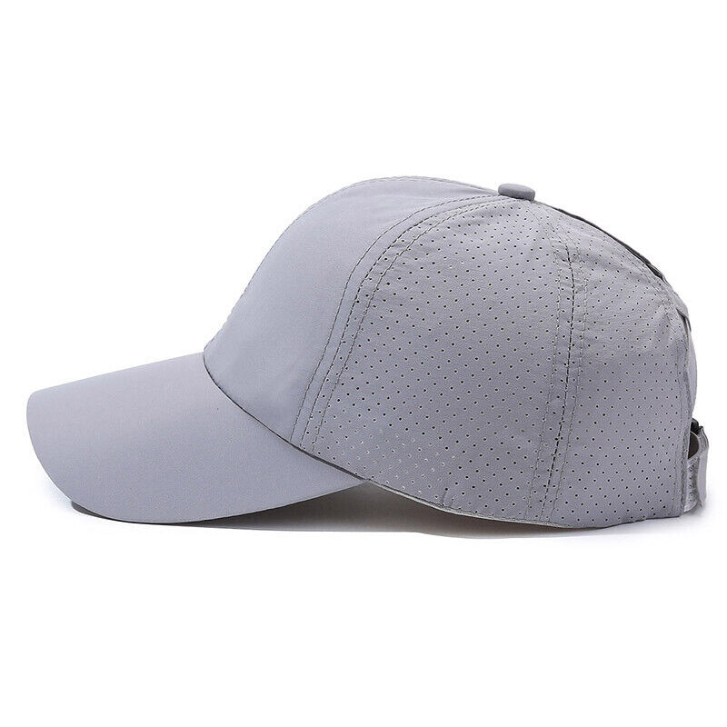 Women Criss Cross Messy Bun Snapback Hat Ponycap Trucker Hats Adjustable Outdoor