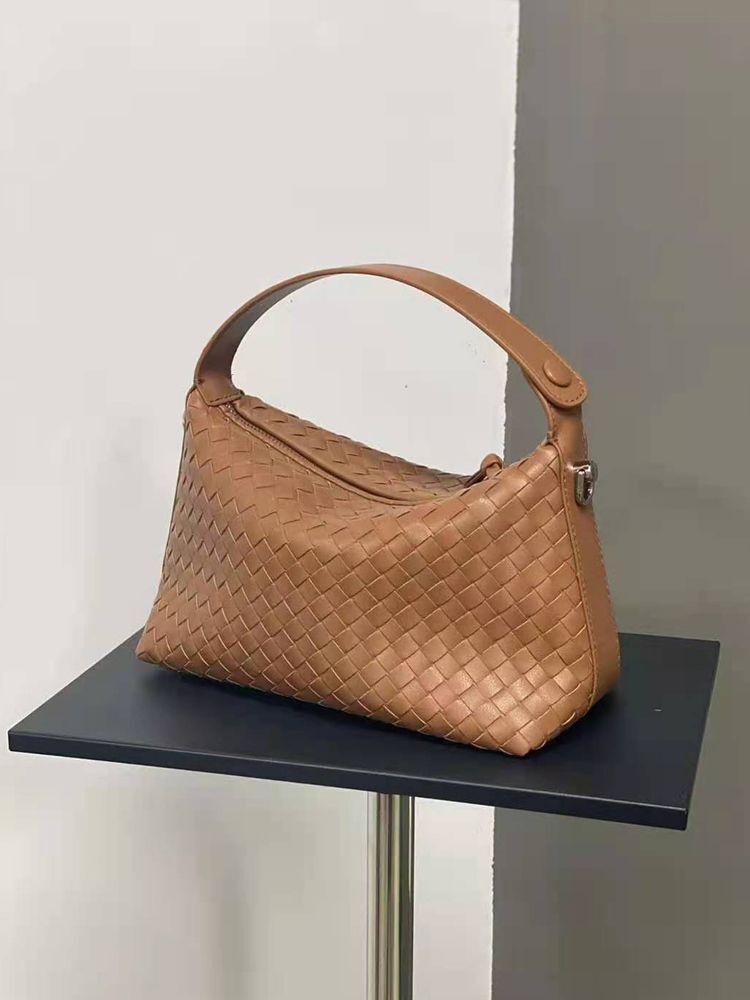 Tote Bag Zipper Handbag Soft Cow Leather Shoulder Bag Crossbody Purse 22*11*13CM