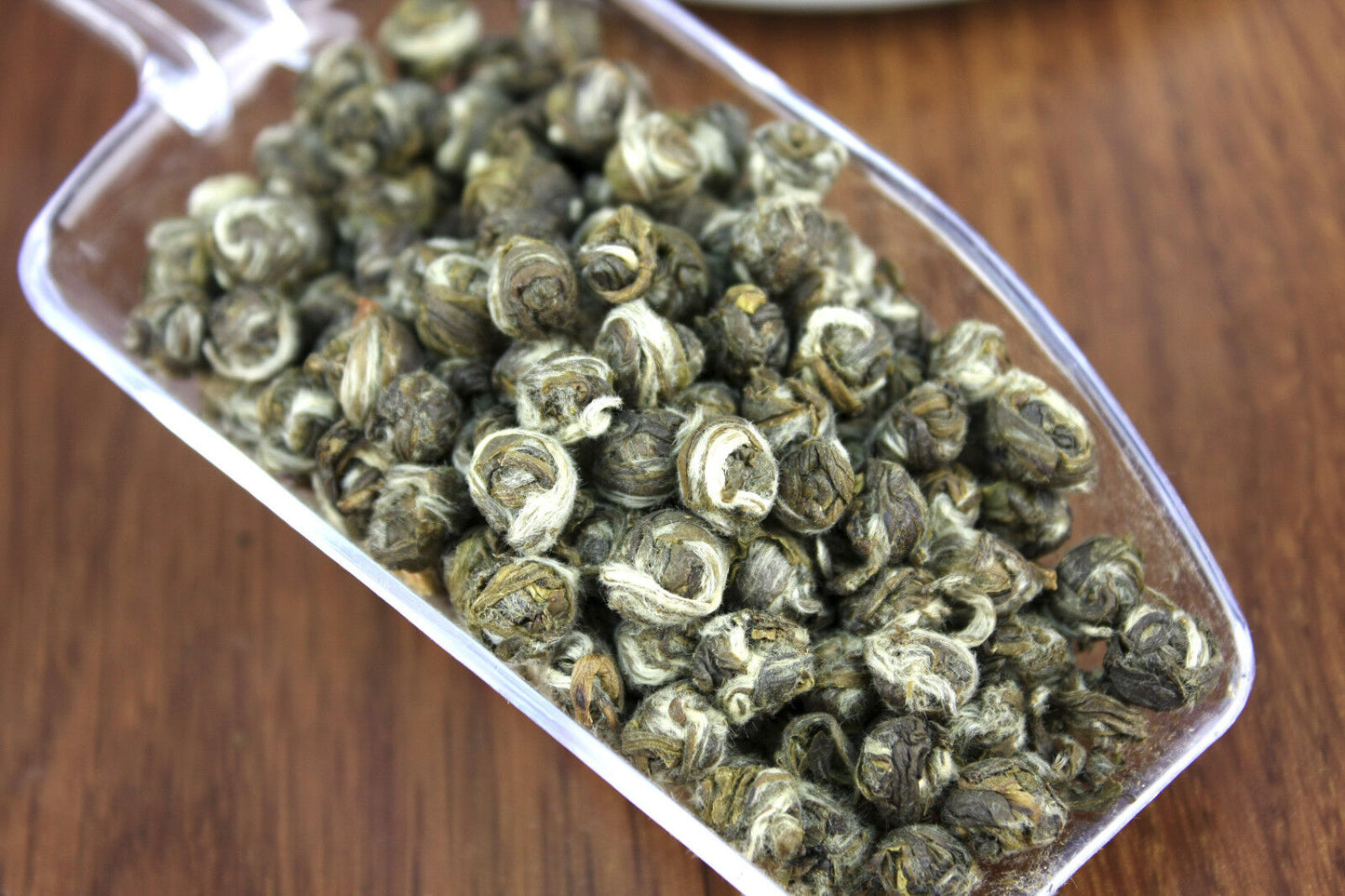 100% Organic Grade China Jasmine Dragon Pearl Green Tea