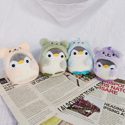 Plush Keychain Cute Penguin Doll Bag Pendants Keychains Toys Creative Key Chain