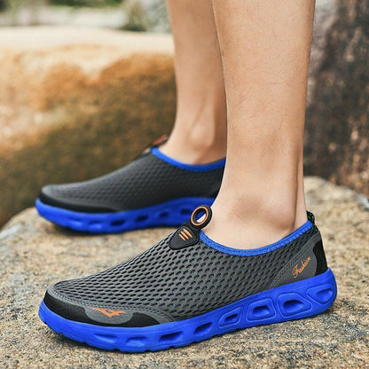 Summer Water Shoes Beach Mesh Quick Dry Breathable River Swimming Slip-on 35-48