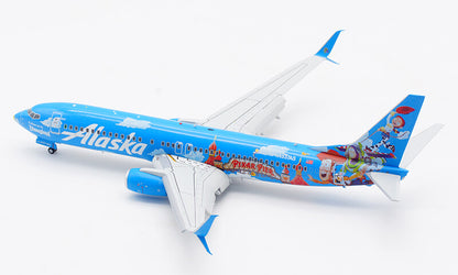 1:200 JC Wings Alaska BOEING B737-800 Flap Down Airplane Diecast Aircraft Model
