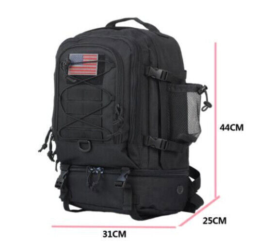 Man Military Pack Tactical Assault Backpack Army Bag Outdoor Camping Backpacks