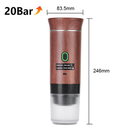 Portable Espresso Machine - 3-in-1 Travel Coffee Maker