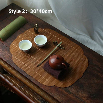 Bamboo Tea Table Mats|Table Cloth|Tea Accessories