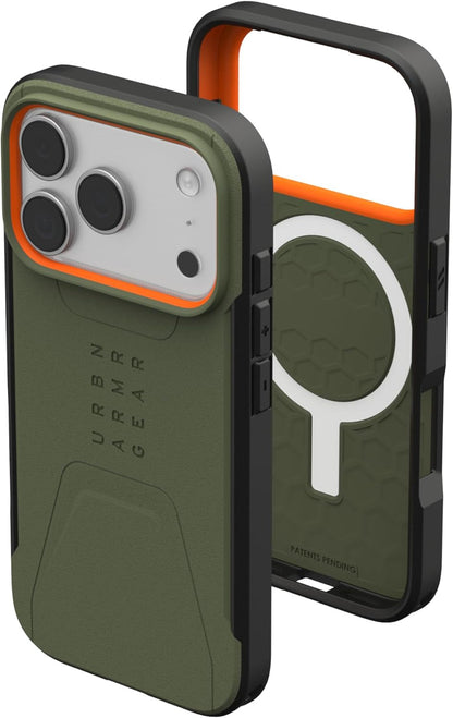 UAG Designed for Iphone 17 Pro Case Civilian - Compatible with Magsafe Military