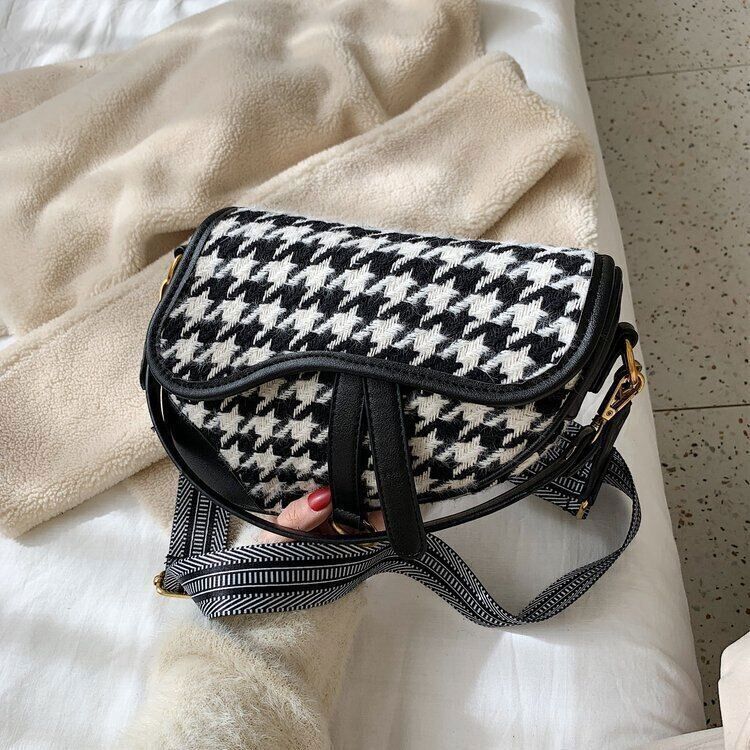 Saddle Handbag Women Shoulder Crossbody Bags Ladies Bag