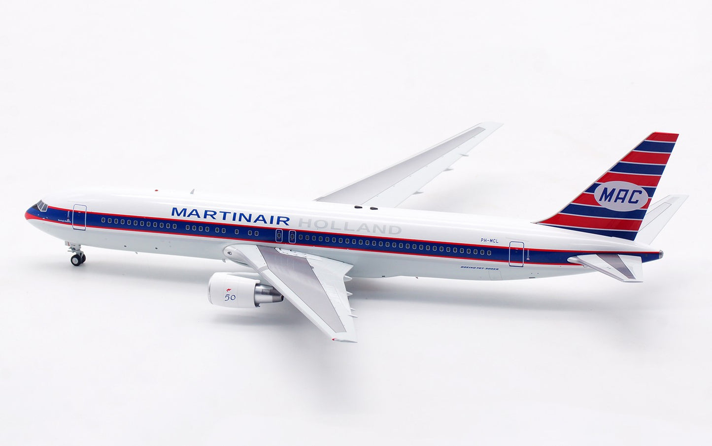 1:200 InFlight Martinair B767-300 Passenger Airplane Diecast Aircraft Model