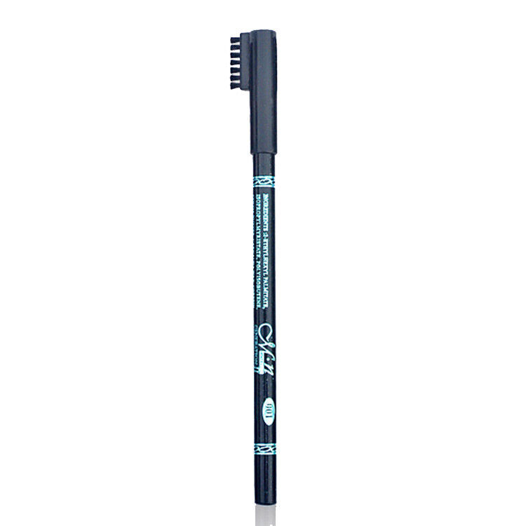MENOW Makeup Eyebrow Pencil with Eyebrow Comb Waterproof Eye Cosmetic Sticker