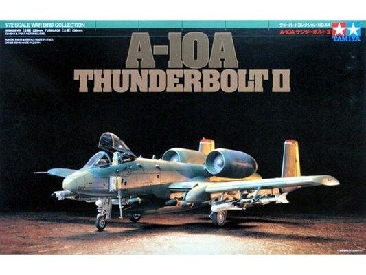 Tamiya 60744 1/72 Scale Model Aircraft Kit USAF A-10 Thunderbolt II Warthog