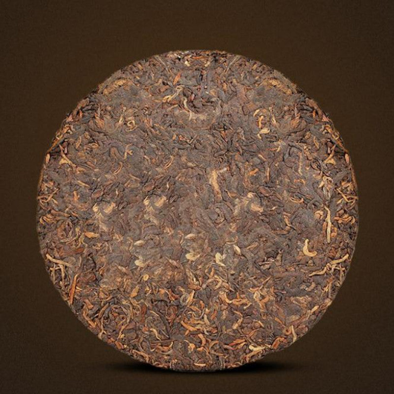 357g Yiwu Ripe Puerh Tea 2020 Year Old Tree Pu-erh Cooked Tea Yunnan Pu'er Tea