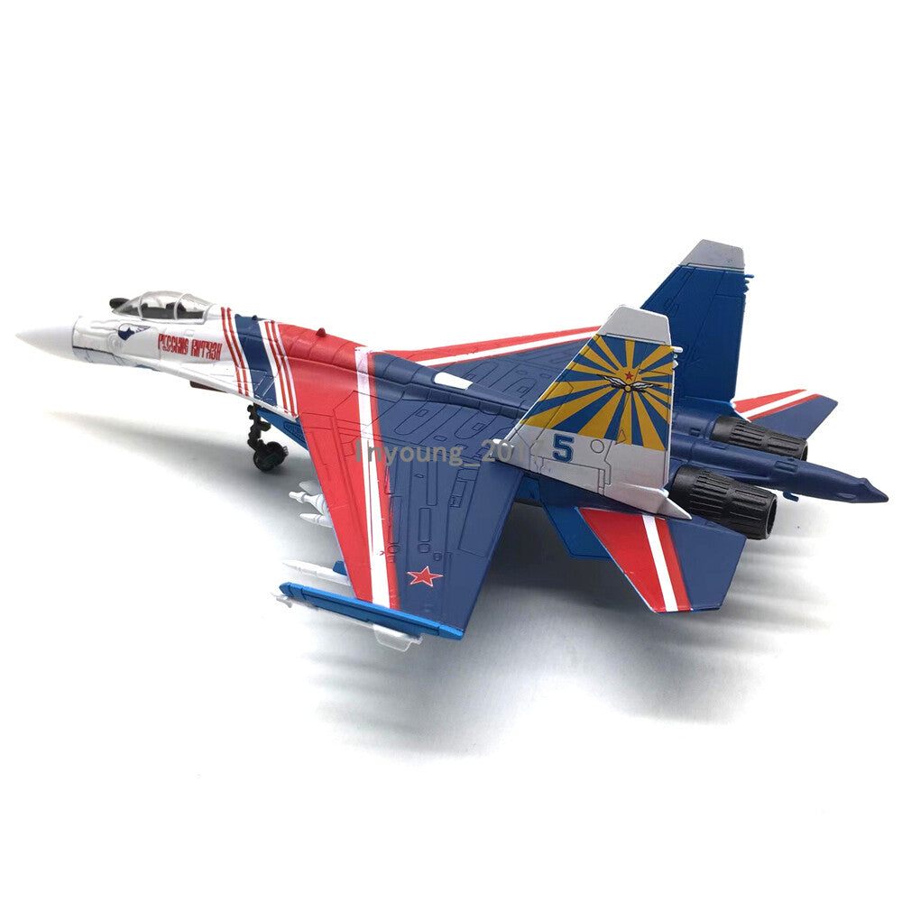 1/100 SU-35 Super Flanker 2014 Russian Air Force Plane Diecast Airplane Model