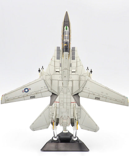 CW F-14A VF-142 Ghostriders squadron Weathering version 1/72 diecast model plane