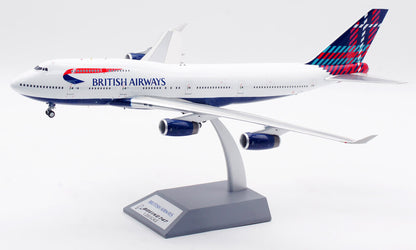 1:200 ARD-Models British Airways Boeing 747-400 Diecast Aircraft Model G-BNLI