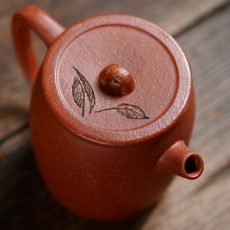 Real Yixing Zisha Jiangpo Clay Tea Pot Handmade Master Pot 7 Infuser Holes China