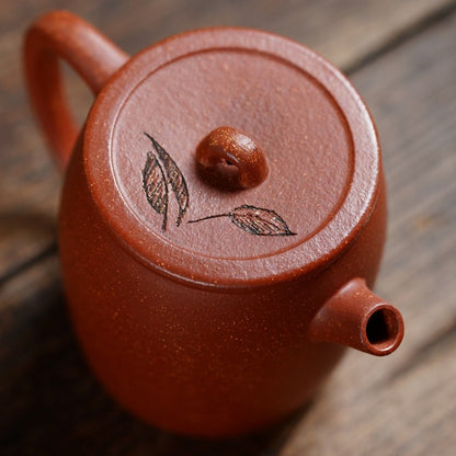 Real Yixing Zisha Jiangpo Clay Tea Pot Handmade Master Pot 7 Infuser Holes China