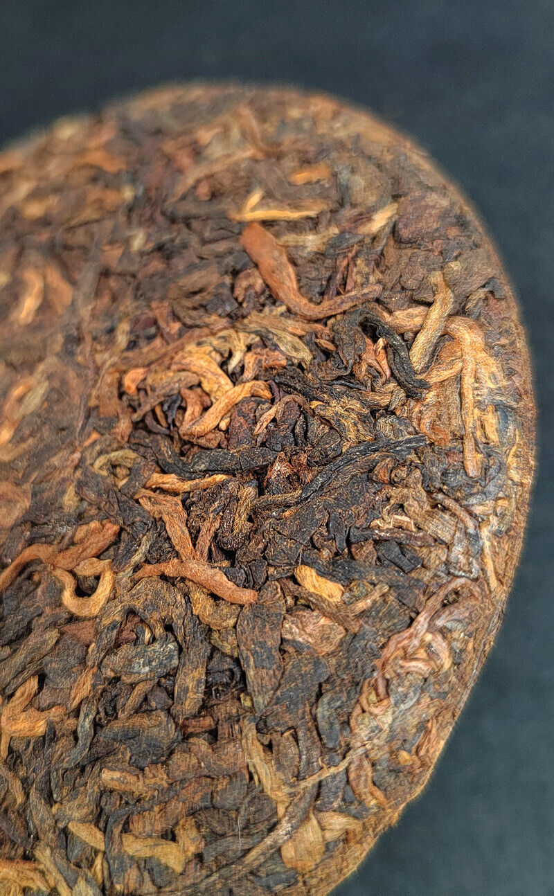 Pu'er Tea 100g Small Cake Ban Zhang Cooked Tea Cake