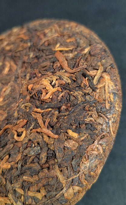 Pu'er Tea 100g Small Cake Ban Zhang Cooked Tea Cake