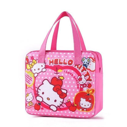 Cute My Melody Lunch Box Case Bag Storage Bag Handbag Iinsulation Picnic Bag