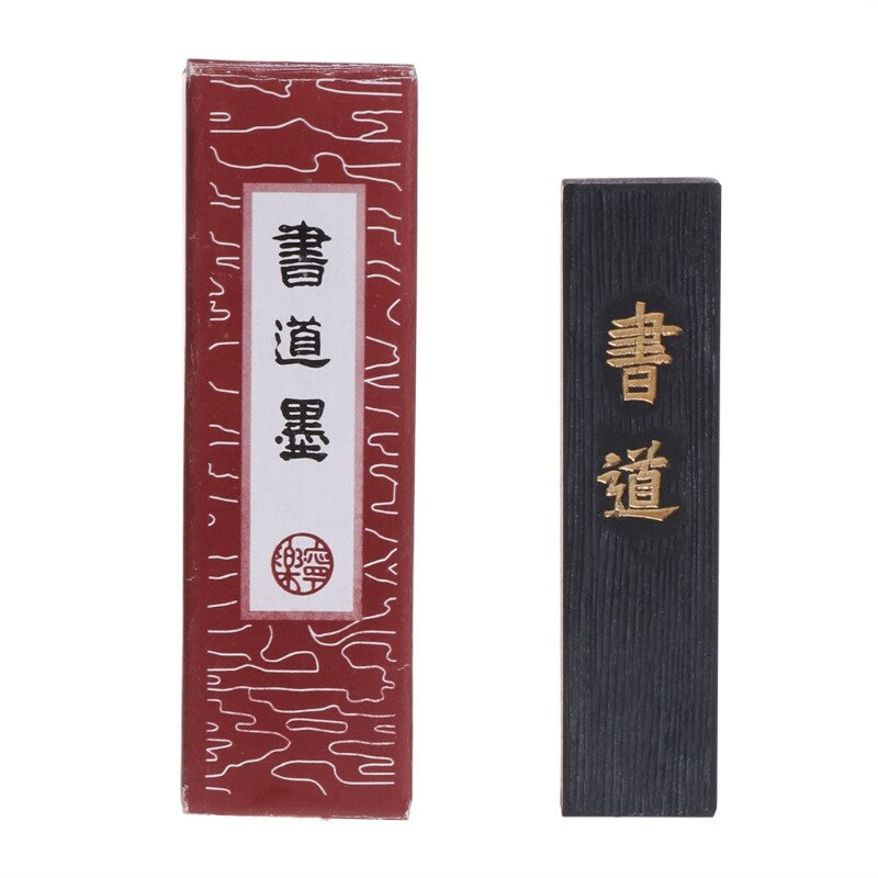 Drawing Writing Ink Stick Block Black for Chinese Japanese Calligraphy Solid
